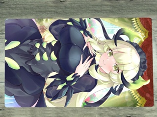 Yugioh Duel Playmat Tearalaments Girls TCG CCG แผ่นรองเมาส์เล่นเกมเทรดดิ้งการ์ด