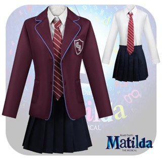 Matilda ชุดคอสเพลย์ ชุดบทบาทสมมุติ สําหรับเด็กที่ Houghton Academy Musical