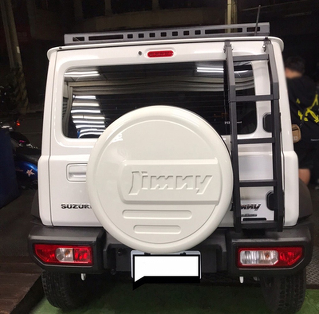 ใหม่ JIMNY JB74 JIMNY อุปกรณ์เสริมดัดแปลงฝาครอบยางประตูด้านหลังฝาครอบยางอะไหล่2019-2024 ราคา ถูกที่สุด ดีลบีเคเค แกลเลอรีภาพที่ 4
