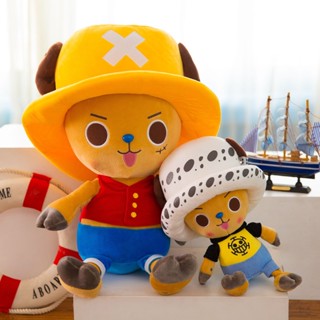 Qiao Ba ของแท้ จี้ตุ๊กตา One Piece ผ้ากํามะหยี่ขนนิ่ม ขนาดใหญ่ ของขวัญวันเกิด