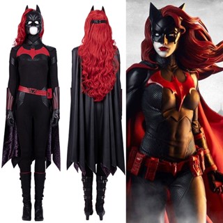 ชุดจั๊มสูทคอสเพลย์ Katherine Rebecca Batwoman Kate Kane