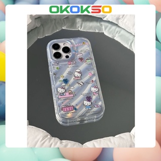 ใหม่ เคสโทรศัพท์มือถือนิ่ม กันกระแทก ลายการ์ตูนเฮลโลคิตตี สําหรับ OPPO Reno9 Reno8 Reno7pro reno6 7z 8T 5 R17 A53 A9 2020 F11 A78 A77