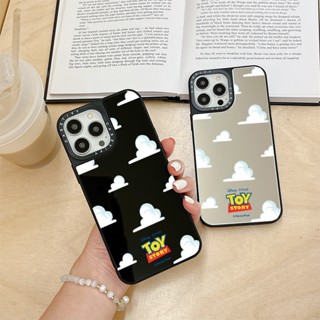 Casetify เคสโทรศัพท์มือถือนิ่ม กันกระแทก ลายการ์ตูนเมฆ TOY STORY สําหรับ iPhone 11 14 Pro Max 12 13 Mini Case X XR XS Max SE 2020 6 7 8 Plus