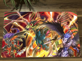 Yugioh Duel Playmat Blackwing TCG CCG แผ่นรองเมาส์ สําหรับเล่นเกม