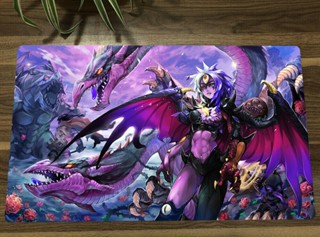 Yugioh Playmat Slifer the Sky Dragon TCG CCG แผ่นรองเมาส์ และแผ่นรองเมาส์ สําหรับเล่นเกม