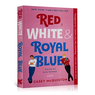 Red, White &amp; Royal Blue Red White and Royal Blue สีแดง สีขาว และสีน้ําเงิน โดย Casey McQuiston สีแดง สีขาว และสีน้ําเงิน USA TODAY สินค้าขายดี