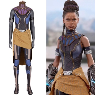 ชุดบอดี้สูทคอสเพลย์ Black Panther Princess Shuri Deluxe สําหรับปาร์ตี้ฮาโลวีน