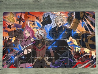 Yugioh Playmat Accesscode Talker TCG CCG แผ่นรองเมาส์ พร้อมแผ่นรองเมาส์ สําหรับเล่นเกม