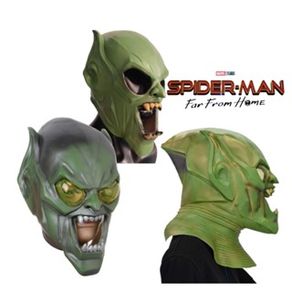 Expedition Spider-Man Hero Green Devil Mask Party Marvel Latex Facial Mask Green Goblin อุปกรณ์เสริมเครื่องแต่งกายตัวละคร)