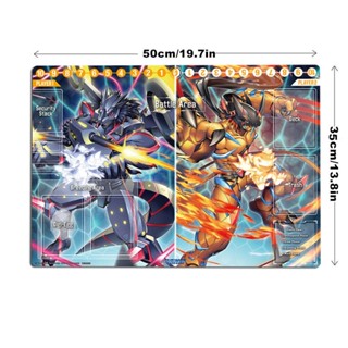 แผ่นรองเมาส์ สําหรับเล่นเกม Digimon Adventure Agumon Duel Playmat CCG DTCG