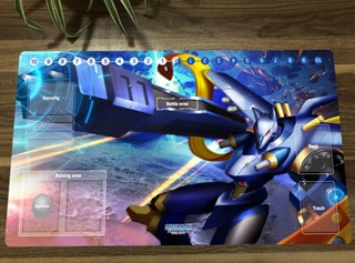 แผ่นรองเมาส์ ลายการ์ตูนอนิเมะ Digimon Playmat CCG DTCG Magnagarurumon พร้อมกระเป๋า