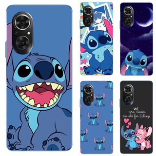 เคสโทรศัพท์มือถือ TPU แบบนิ่ม ลาย Lilo &amp; Stitch สําหรับ Huawei Honor 50 SE