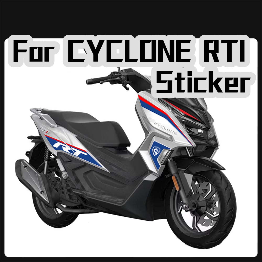สติกเกอร์รถจักรยานยนต์ CYCLONE RT1 2023 Decals กันน้ํา Full Body สติกเกอร์ตกแต่งสําหรับ CYCLONE RT1