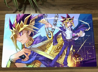 Yu-gi-oh! แผ่นรองเมาส์ ลายการ์ตูนอนิเมะ Duel Playmat Atem TCG CCG สําหรับเล่นเกมเทรดดิ้งการ์ด