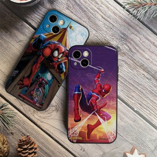 เคสโทรศัพท์มือถือ แบบนิ่ม พิมพ์ลายอนิเมะ Spider Man สําหรับ Xiaomi Poco F3 F4 X3 X2 GT M2 M3 M4 Pro