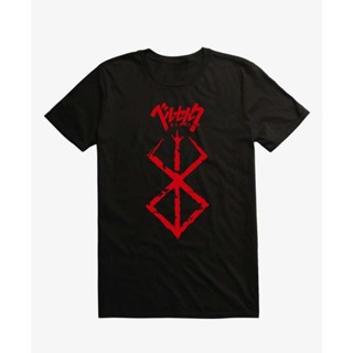 เสื้อยืด ผ้าฝ้าย พิมพ์ลายสัญลักษณ์ Berserk