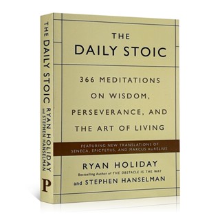 หนังสือภาษาอังกฤษ The Daily Stoic By Ryan Holiday Philosophical สําหรับวันหยุด