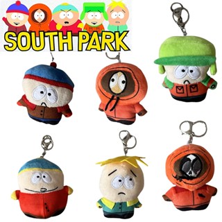 พวงกุญแจจี้ตุ๊กตา รูป South Park Kenny Butters Stan ขนาด 10 ซม. พร้อมสติกเกอร์ สําหรับตกแต่ง