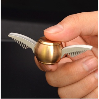 Golden Hand Snitch Fidget Spinner EDC ของเล่นบรรเทาความเครียด แก้สมาธิสั้น