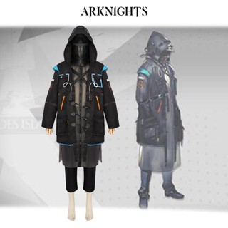 ชุดคอสเพลย์ Arknights ผ้าโพลีเอสเตอร์ และสแปนเด็กซ์ สวมใส่สบาย มีสไตล์ สําหรับผู้ชาย