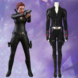 Endgame 4 Black Widow เครื่องแต่งกายคอสเพลย์ Natasha ชุดฮาโลวีน