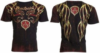 เสื้อยืดคอกลม พิมพ์ลาย Archaic Affliction RIDE IT สีดํา สําหรับผู้ชาย