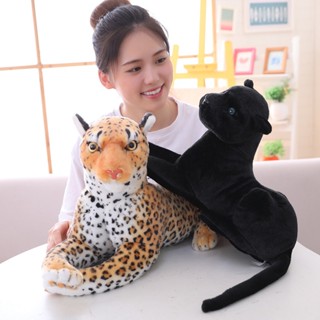 ของเล่นตุ๊กตาเสือดํา แฮนด์เมด ของขวัญสําหรับคนรักสัตว์