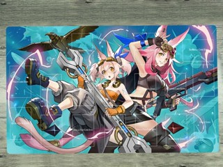 Yu-gi-oh! Tri-brigade Ferrijit &amp; Kit Mini Playmat TCG กระเป๋าเสื่อเกมเทรดดิ้งการ์ด