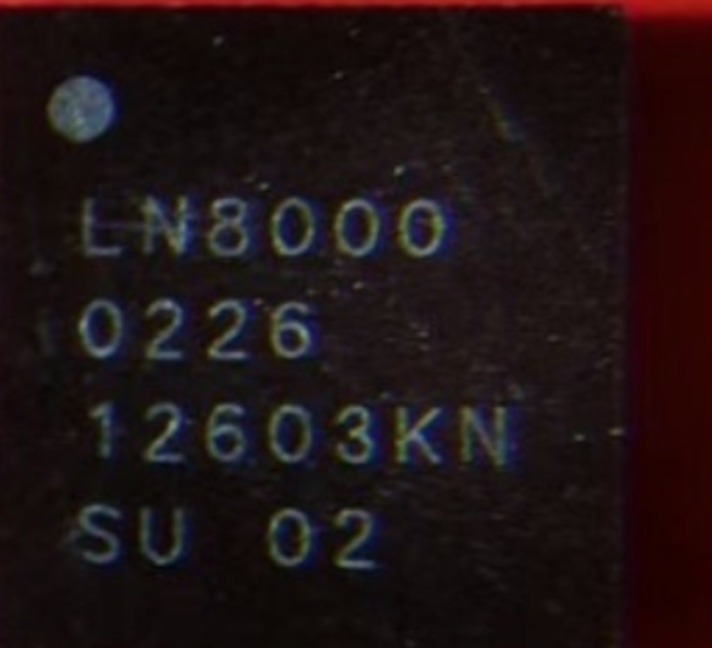 ชิปวงจรรวม ที่ชาร์จ USB LN8000 แบบเปลี่ยน สําหรับ S10 S12 BGA56 56 Pins 2 ชิ้น