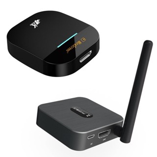 Mirascreen กล่องทีวีไร้สาย 2.4G 5G 4K Miracast Airplay WiFi สําหรับ IOS Andriod Phone To TV