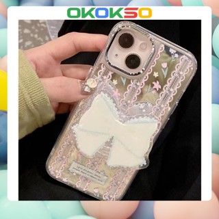 เคสมือถือ แบบนิ่ม ลายการ์ตูนโบว์ กระจก กันกระแทก สําหรับ OPPO Reno9 Reno8 Reno7pro reno6 7z 8T 5 R17 A72 A53 A9 2020 F11 A31 A15 A3S A78 A77