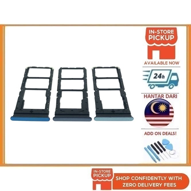 BSS สําหรับ VVO V20 SE SIM TRAY ซิมการ์ด TRAY อะแดปเตอร์สล็อต SIM