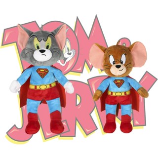 ของเล่นตุ๊กตาซูเปอร์ฮีโร่ Tom Cat And Jerry Mouse เสริมพัฒนาการ สําหรับแม่ และลูก