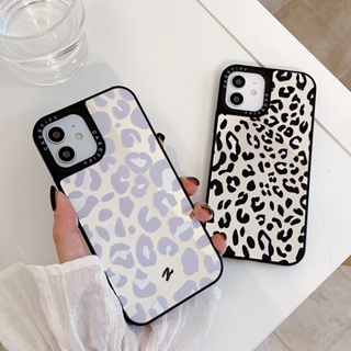 Casetify เคสโทรศัพท์ซิลิโคน PC แข็ง กันกระแทก ลายเสือดาว สําหรับ IPhone 14 11 Pro Max 12 13 Mini 6 8 7 Plus SE XR XS X Max