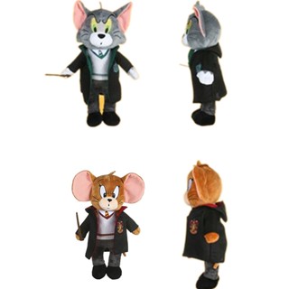 Warner Tom Licensed And Jerry ตุ๊กตานุ่ม รูปการ์ตูนสัตว์ แมว และหนูน่ารัก ขนาด 32 ซม.