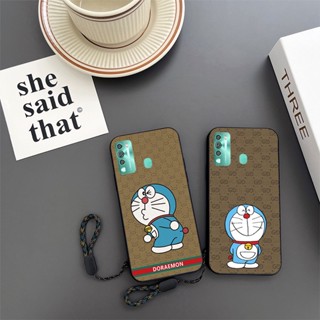 เคสโทรศัพท์มือถือ ป้องกันการตก ลายการ์ตูนโดราเอมอนน่ารัก สําหรับ Infinix Itel S16 Pro