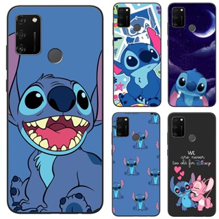 เคสโทรศัพท์มือถือ TPU แบบนิ่ม ลาย Lilo &amp; Stitch สําหรับ Huawei Honor 9A