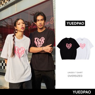 เสื้อแขนสั้น เสื้อยืดผ้าฝ้าย ผ้านุ่ม คอกลม Yuedpao "Valentine Lover 00’s" ผ้า