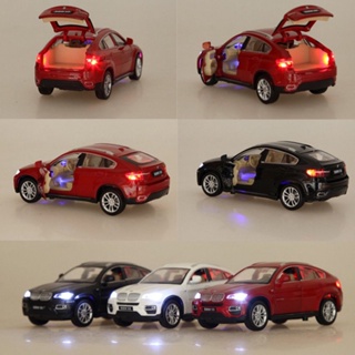 X6 BMW 1:32 SUV Diecast โมเดลรถยนต์ โลหะผสม ของเล่นสําหรับเด็ก