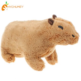 HYC Humey Kawaii Capybara ตุ๊กตาสัตว์ฟันแทะจําลอง ของเล่นสําหรับเด็ก