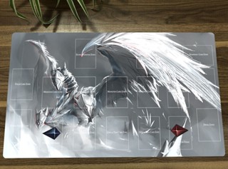 Yugioh Playmat Trishula, Dragon of the Ice Barrier แผ่นเกมการ์ด TCG CCG