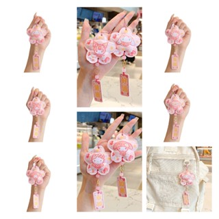 SANRIO ของแท้ ตุ๊กตาการ์ตูนซากุระน่ารัก สีชมพู สําหรับแขวนตกแต่งรถยนต์
