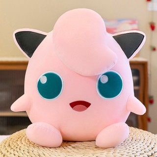 ของเล่นตุ๊กตา Pokemon Jigglypuff ผ้าฝ้าย ขนเฟอร์สั้น