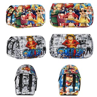 กระเป๋าดินสอ พิมพ์ลายการ์ตูนอนิเมะ One Piece Show Off Your Love แบบเต็ม