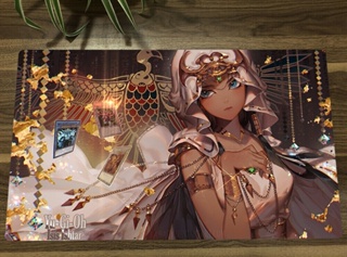 Yu-gi-oh! Duel Monsters Playmat ishizu ishtar CCG TCG แผ่นรองเทรดดิ้งการ์ดเกม