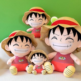 หมอนรูปลูฟี่ One Piece คุณภาพดี สําหรับตกแต่งห้อง