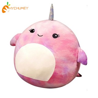 HYC Humey Squishmallow หมอนตุ๊กตาไดโนเสาร์ ตาโต ปลาวาฬ ขนาดใหญ่ ของขวัญวันเกิด สําหรับเด็กผู้หญิง แฟนคลับ ของสะสม
