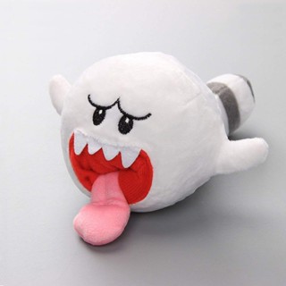 ของเล่นตุ๊กตาสัตว์ Mario Super White Tongue Ghost น่ารัก ขนาด 26x10 ซม.