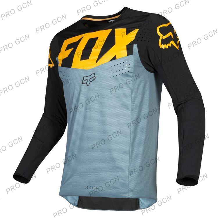 เสื้อกีฬาแขนสั้น ลายทีมแข่งจักรยานเสือภูเขาวิบาก Downhill Legion Offroad ไซซ์ s m l xl ในมาเลเซีย สําหรับผู้ชาย