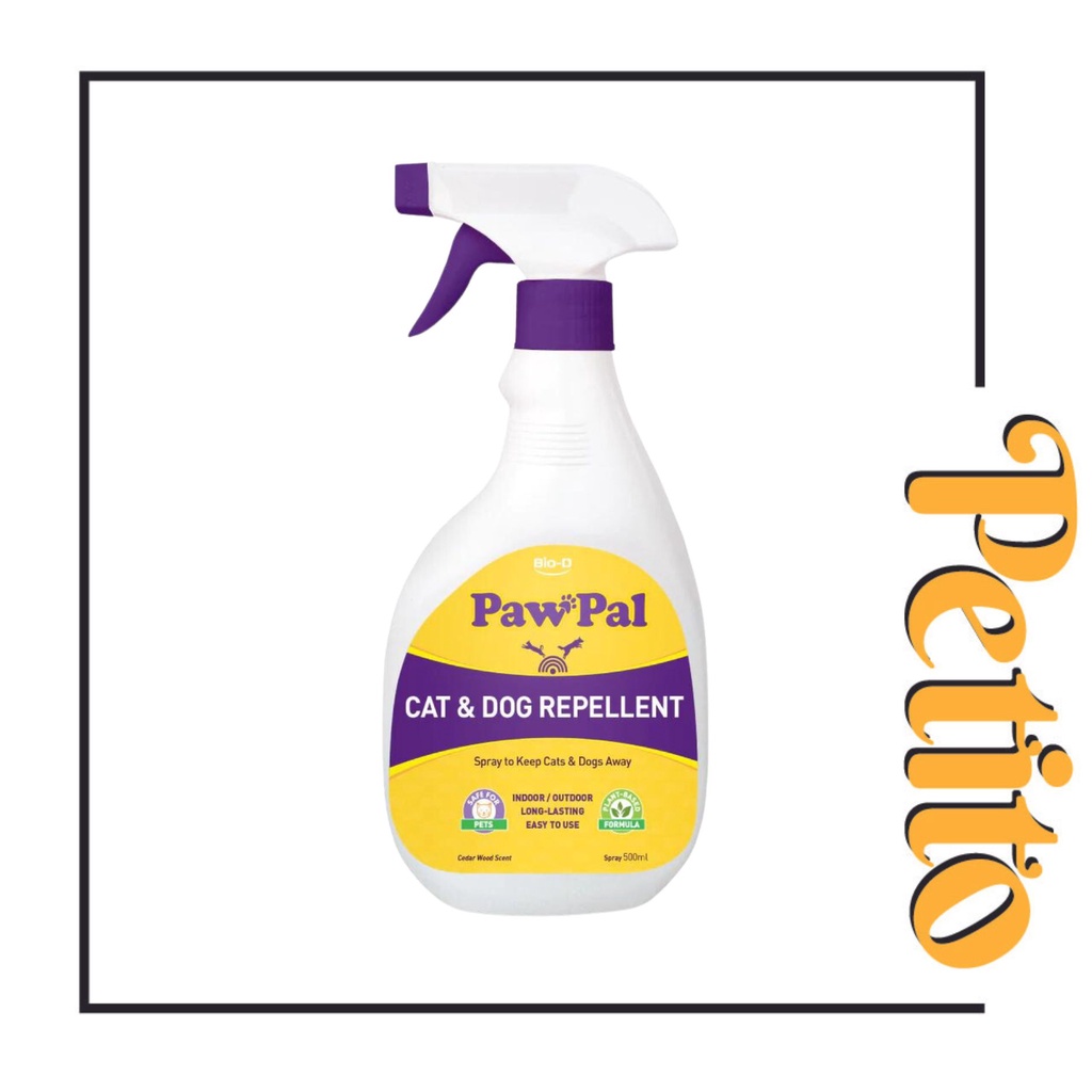 Bio-G PawPal Cat And Dog Repellent Spray - กลิ่นไม้ซีดาร์ 500ml